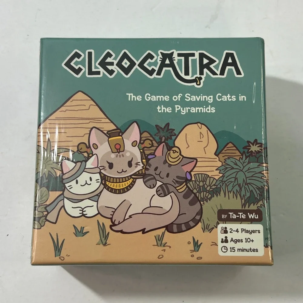 Cleocatra Game of Saving Cats in the Pyramids Chronicle Ta-Te Wu Sealed NEW